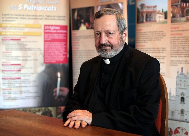 Mgr Pascal Gollnisch directeur general lOEuvre dOrient Nice 3 novembre 2014 0 728