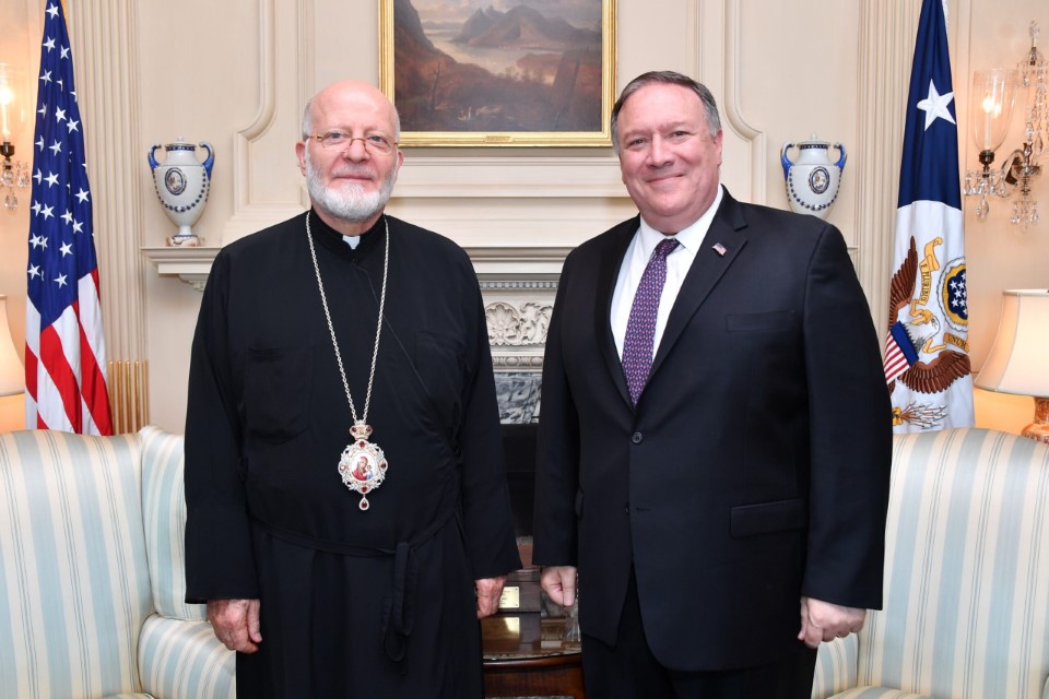 Secretary Pompeo Meets With His Eminence Metropolitan Joseph (48299939801)