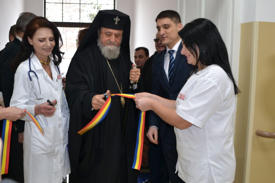 IPS Mitropolit Laurentiu Stresa la inaugurarea Pavilionului 1 Spitalul de Pneumoftiziologie