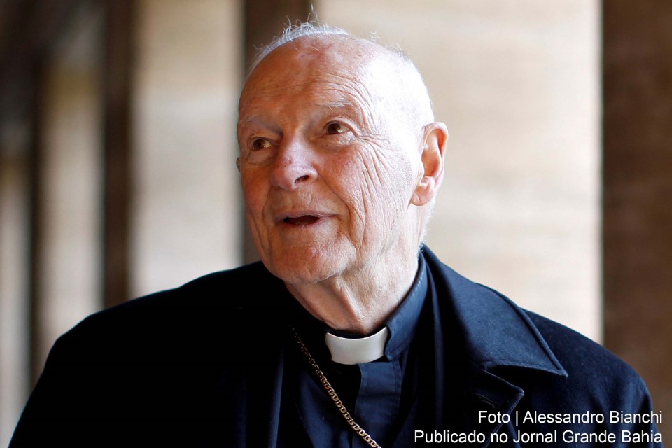 File Photo: Cardinal Theodore Edgar Mccarrick During An Interview With Reuters At The North American College In Rome