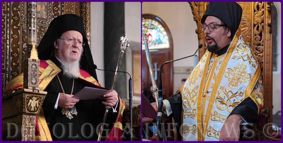 Ecumenical Patriarch Bartolomew And Metropolitan Buenos Aires Iosif