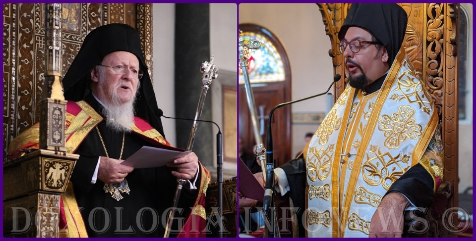 Ecumenical Patriarch Bartolomew and Metropolitan Buenos Aires Iosif