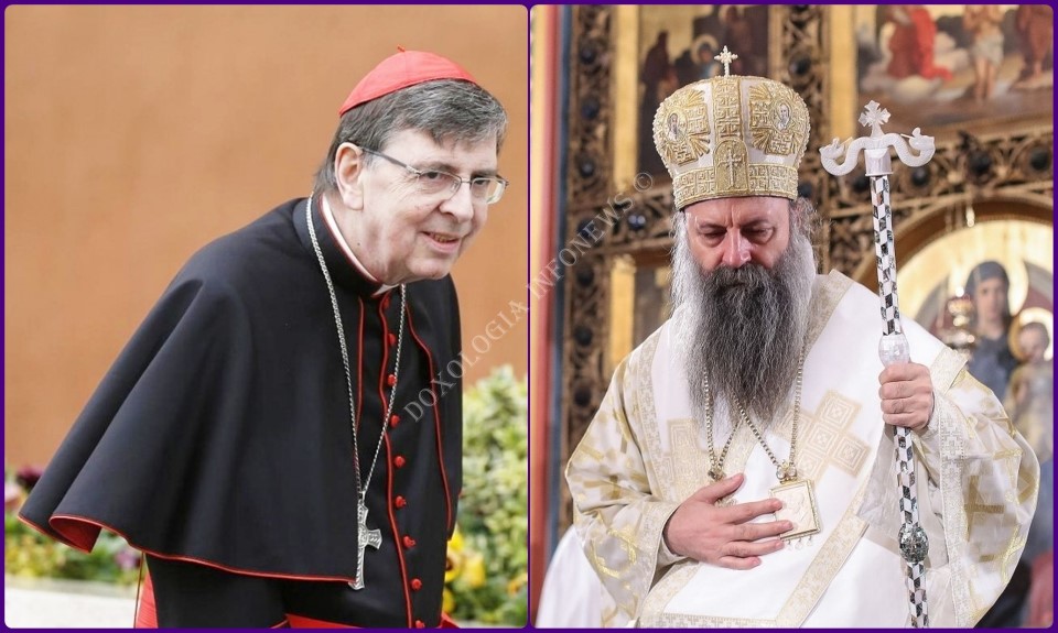 Cardinal Kurt Koch And Patriarch Of Serbia Porphyry Doxologia Infonews
