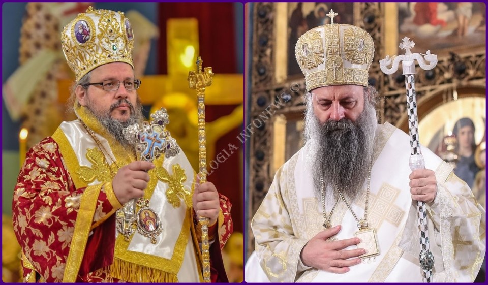 Metropolitan Ieronymos Of Larisa And Patriarch Of Serbia Porphyry Doxologia Infonews