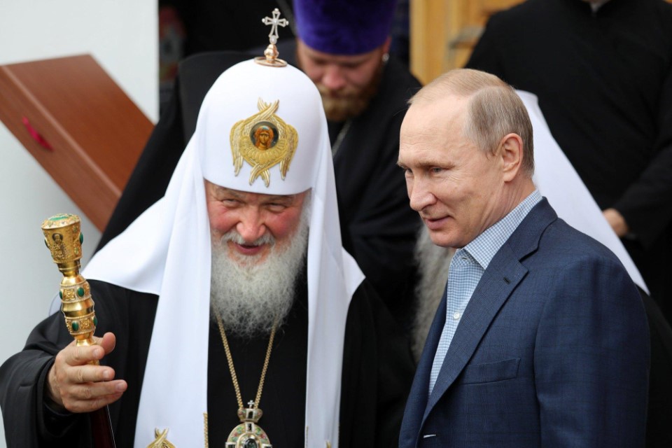 Patriarch Of Moscow Cyril Gundyaev And Vladimir Putin Doxologia Infonews