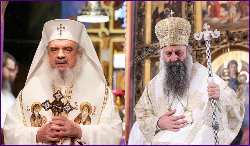 Patriarch Of Romania Daniel And Patriarch Of Serbia Porphyry Doxologia Infonews