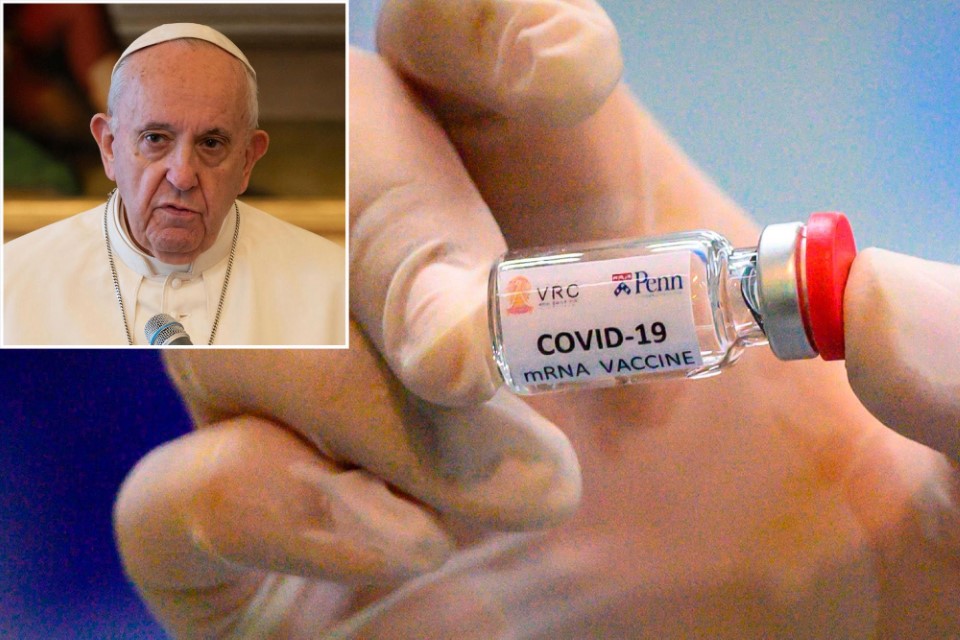 Pope Covid Vaccine