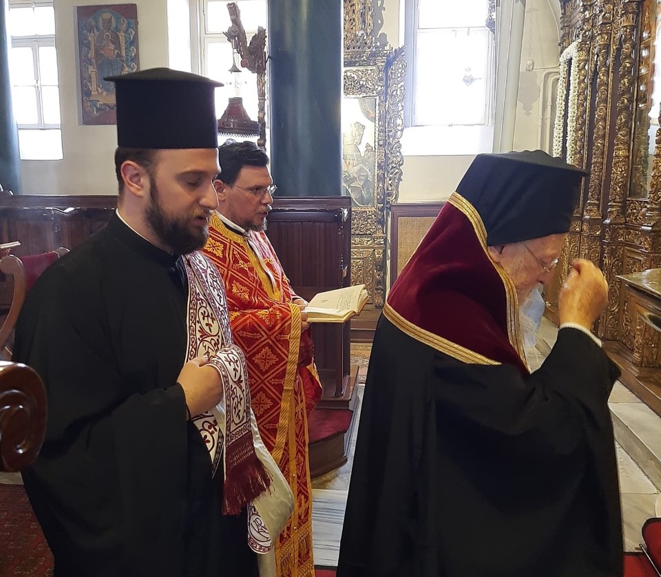 Οικουμενικός Πατριάρχης στην Χάλκη Τρισάγιο