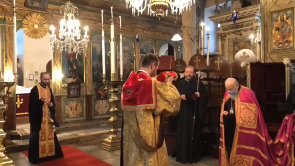 Χοροστασία του Οικουμενικού Πατριάρχου στον Ι.Ν. Αγίου Χαραλάμπους Βεβεκίου, ΚΠολεως
