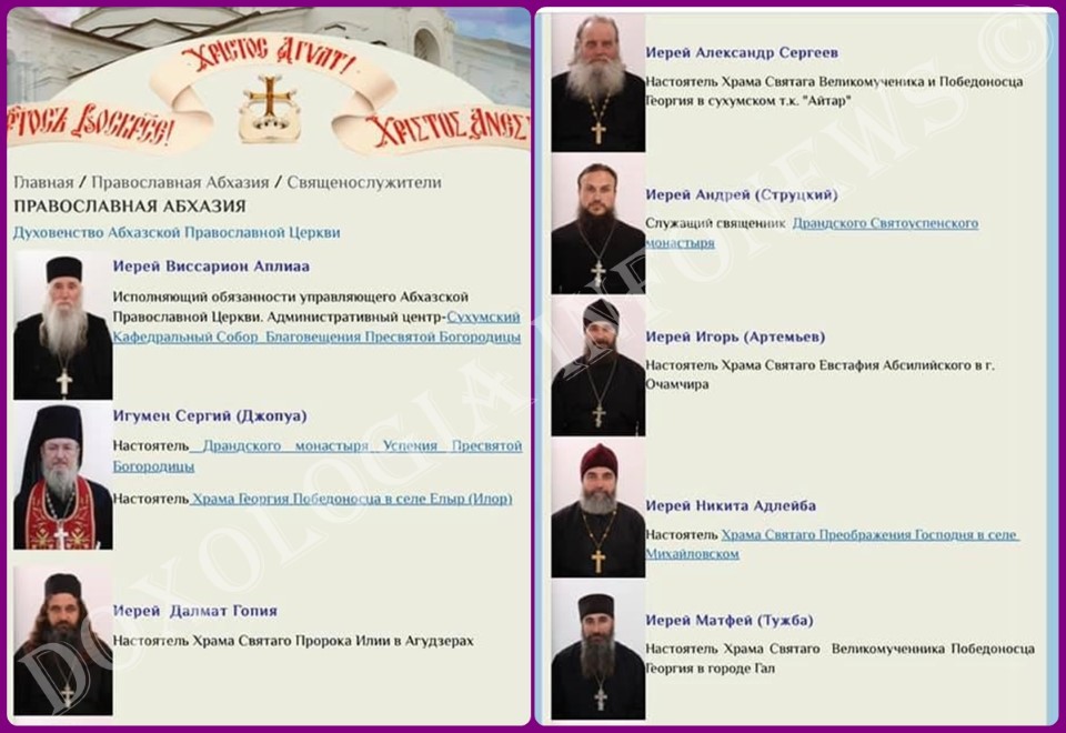Doxologia INFONEWS Russian occupation of Abkhazia