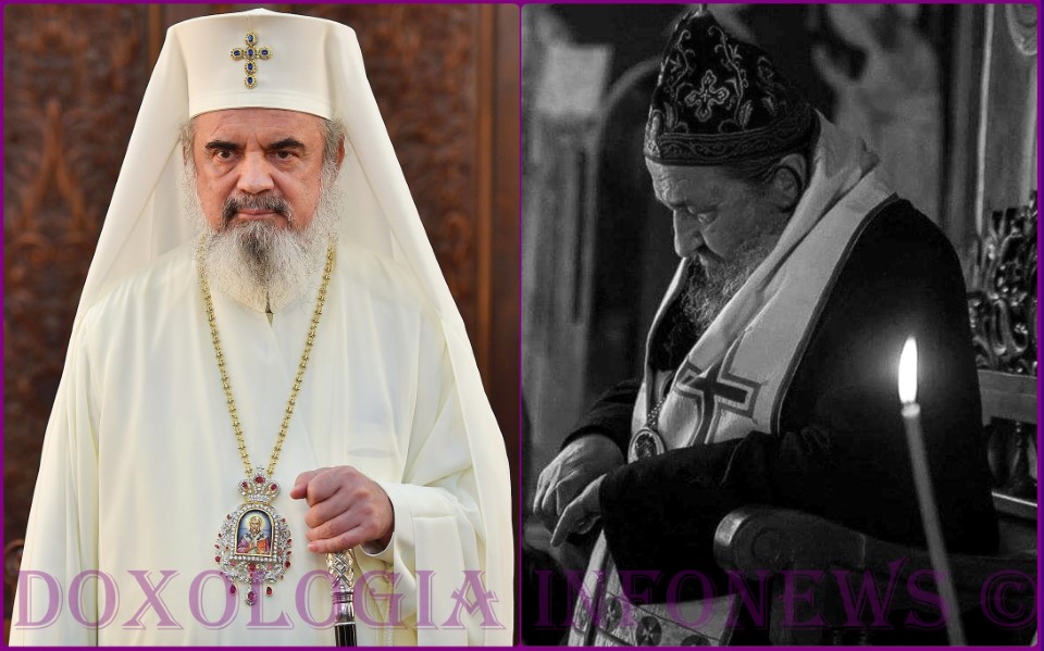 Patriarch Of Romania Daniel And Bishop Athanasije Jevtic