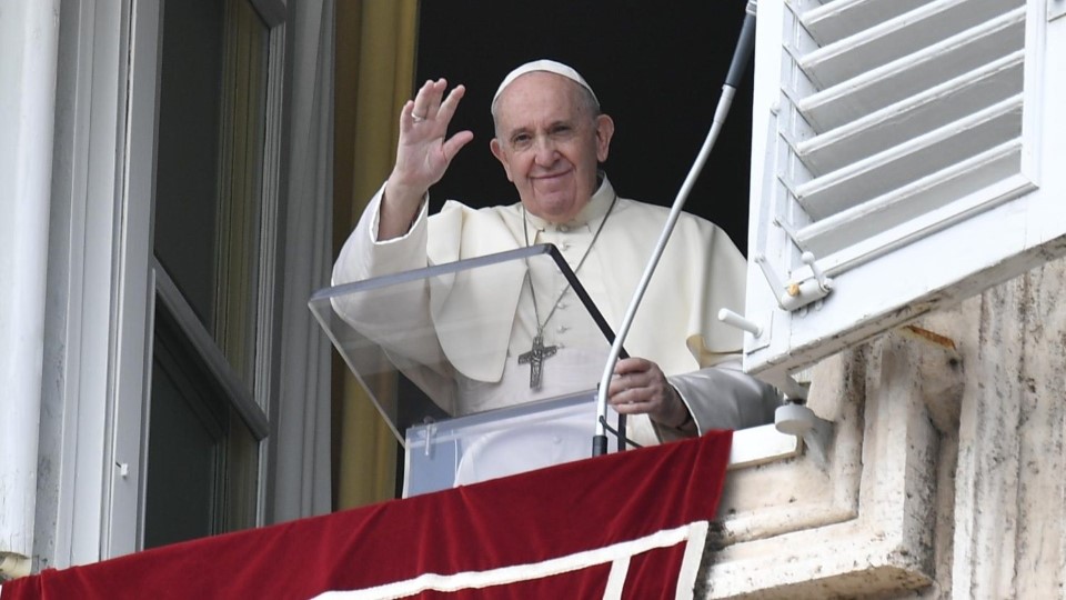 Pope at angelus god calls everyone and calls always