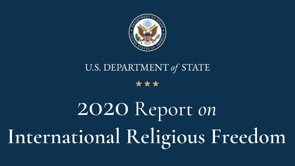 2020 Report On International Religious Freedom Turkey