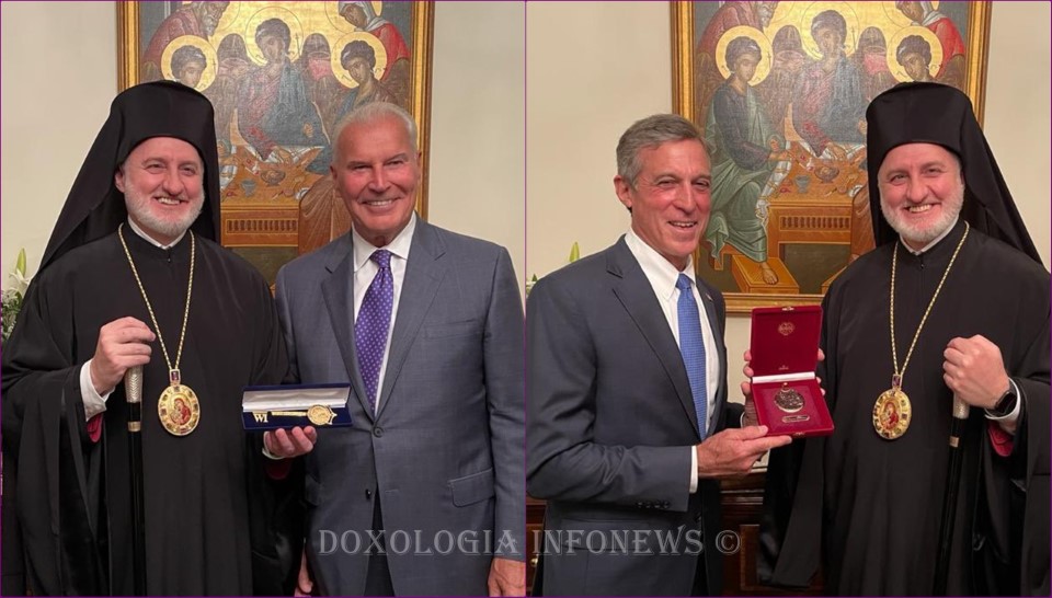 Archbishop Elpidophoros Visits Delaware, Presented with Key to the City of Wilmington