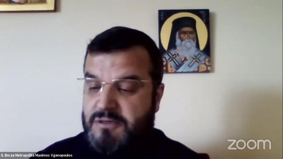 Εισήγηση ο Σεβ. Μητροπολίτης Σηλυβρίας κ. Μάξιμος