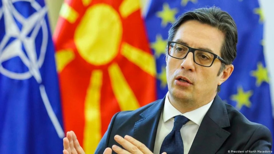 President Of Republic Of North Macedonia Stevo Pendarovski