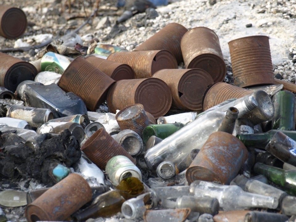 Garbage Scrap Waste Pollution Metal Wallpaper