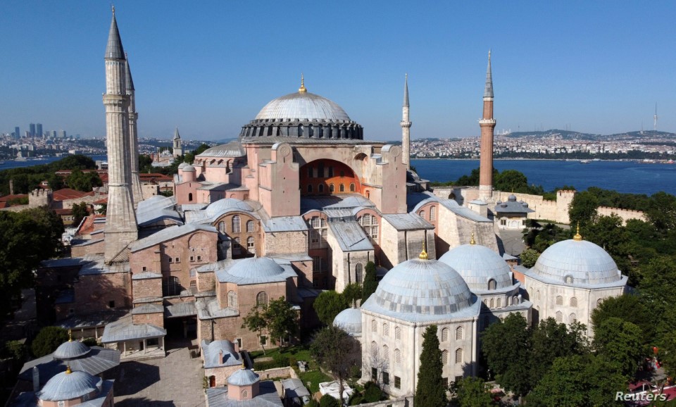 Reuters Turkey Hagia Sophia 28june20