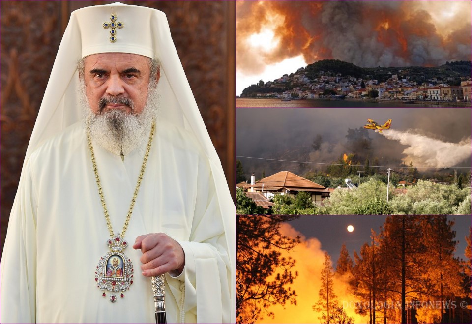 Patriarch Of Romania Expresses Sympathy And Solidarity With Greece Over Forest Fires