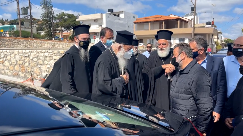 Αρχιπίσκοπος Αθηνών Ιερώνυμος στο Αρκαλοχώρι