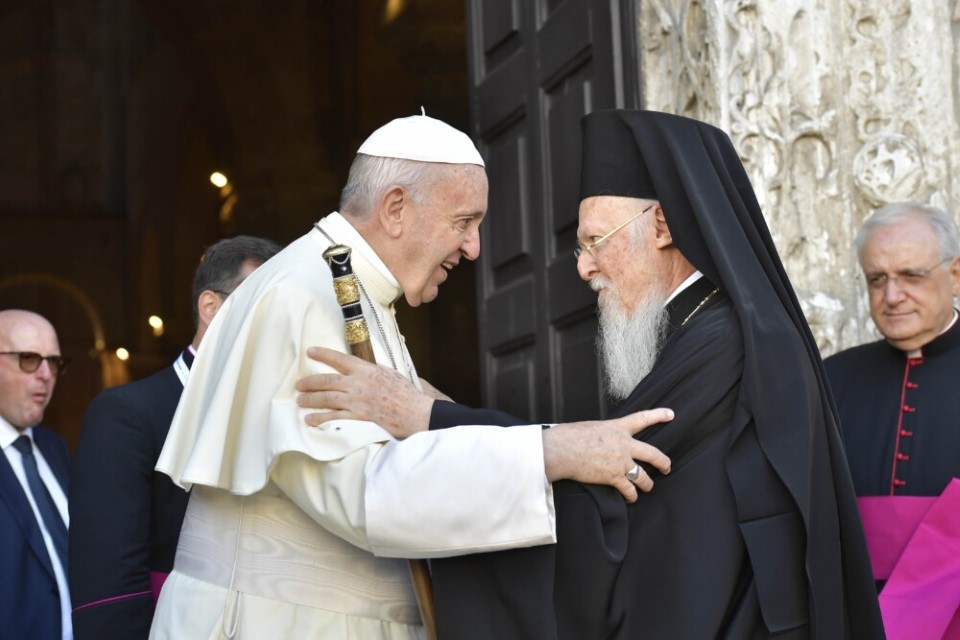 Pope Ecumenical Encounter Bari