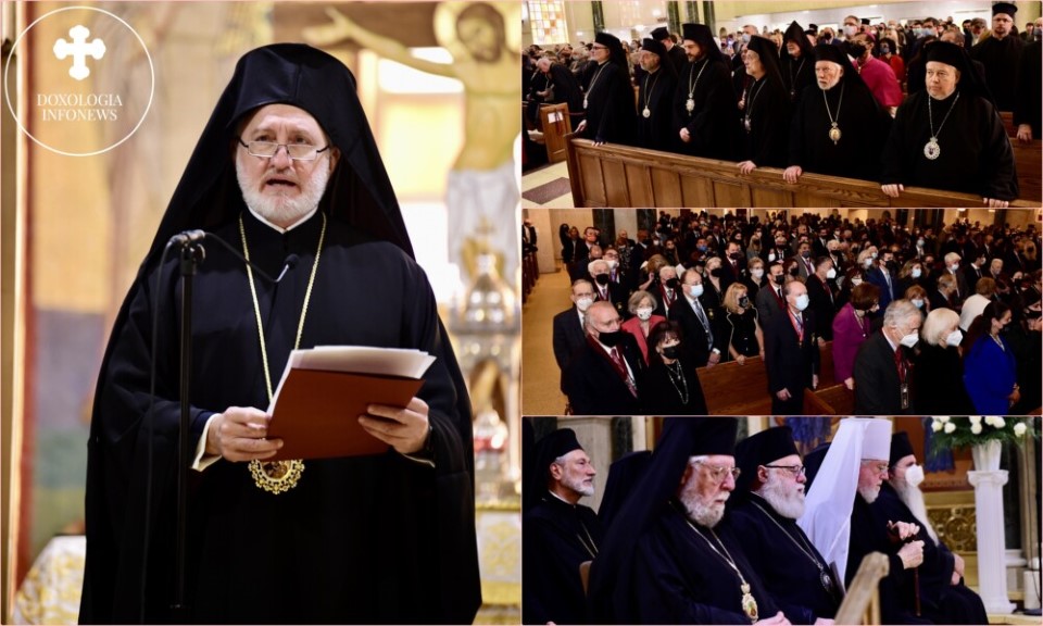 Address By Archbishop Elpidophoros Of America At The Pan Orthodox Chorostasia Saint Sophia