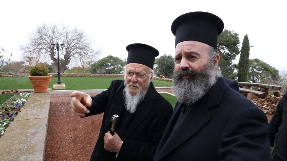 Archbishop With Patriarch