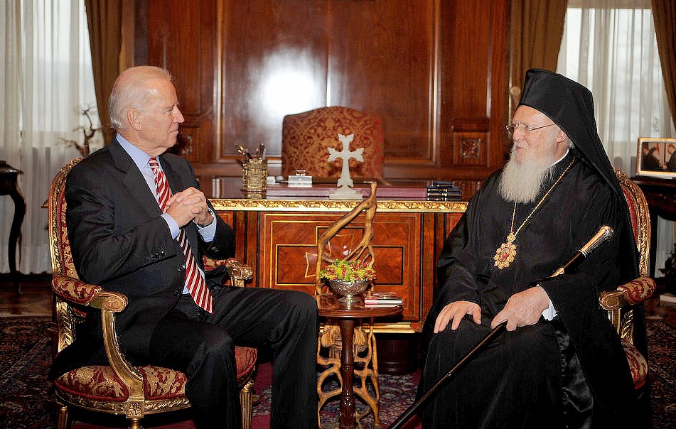 Biden With Ecumenical Patriarch
