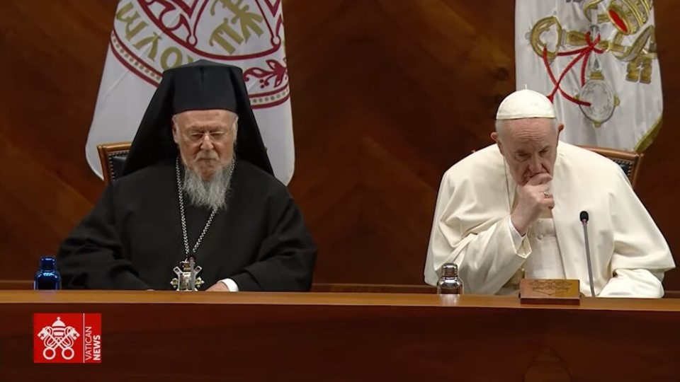 Ecumenical Patriarch And Pope Francis