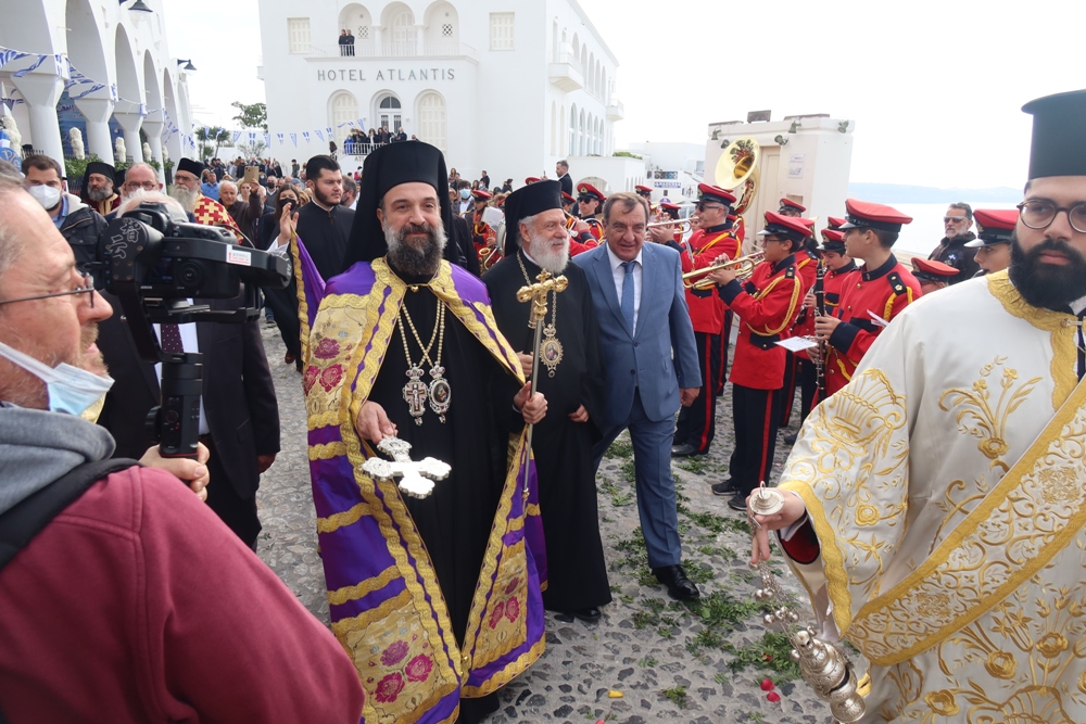 μητροπολίτης θηρας ενθρόνιση