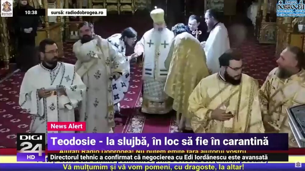 Arhiepiscopul Teodosie A Fost Amendat De Trei Ori Pentru încălcarea Carantinei