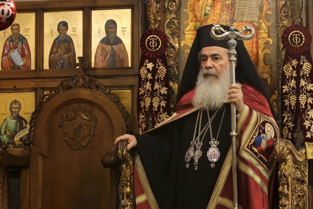 Cest recevant 21 novembre Moscou Prix patriarche Alexis II lancien patriarche lEglise orthodoxe russe entre 1990 2008 Theophilos III evoque lidee sommet