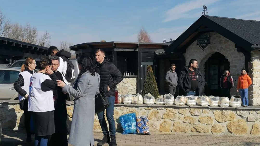 Episcopia maramuresului ofera refugiatilor din ucraina hrana si 275 de locuri de cazare