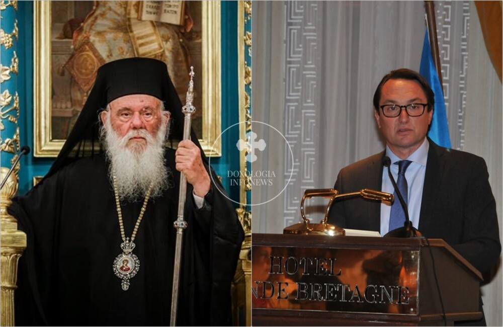 Τηλεφωνική επικοινωνία του Αρχιεπισκόπου Αθηνών με τον Ουκρανό Πρέσβη