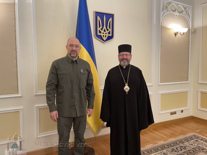 Глава УГКЦ зустрівся з Прем'єр міністром України