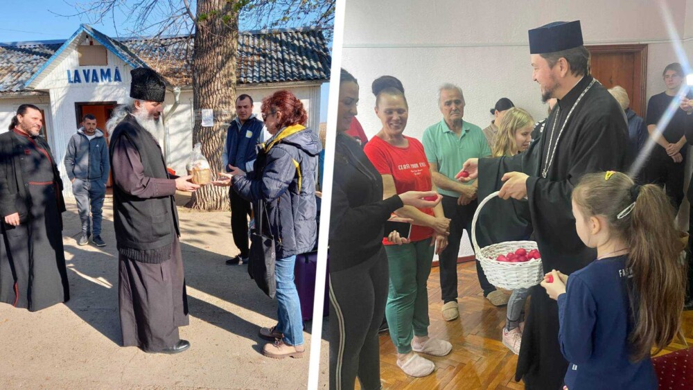 Episcopii din Republica Moldova au petrecut prima zi de Pasti printre refugiati