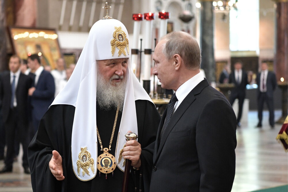 President Putin Visits Naval Cathedral Of St Nicholas In Kronshtadt
