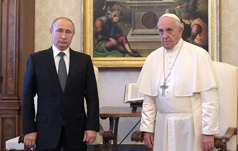 Russian President Putin Visits Italy