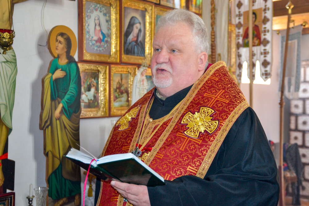 VB u khrami moleben Chynadiievo 24.03.2022 r.