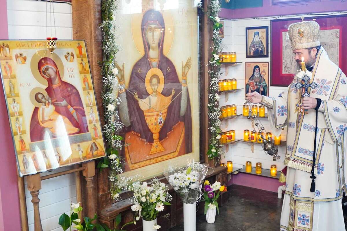 Episcopul macarie a botezat un tanar suedez
