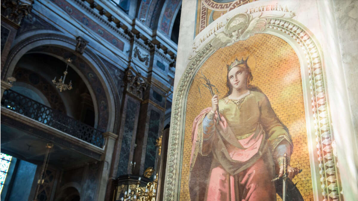 Pictura gheorghe tattarescu catedrala mitropolitana din iasi