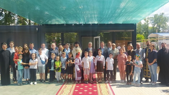 PS Antonie Episcopul de Balti la sfintirea Centrului Educational Anastasis din Balti 15 iunie 2022
