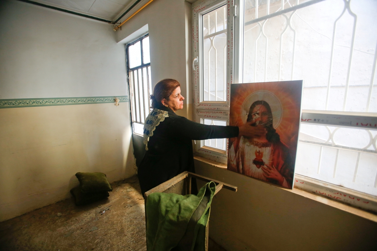 Christian woman in bartella