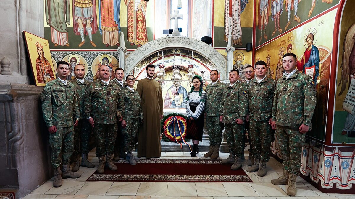 La initiativa preotului din garnizoana botosani un cor militar dedica un cantec sfantului stefan cel mare