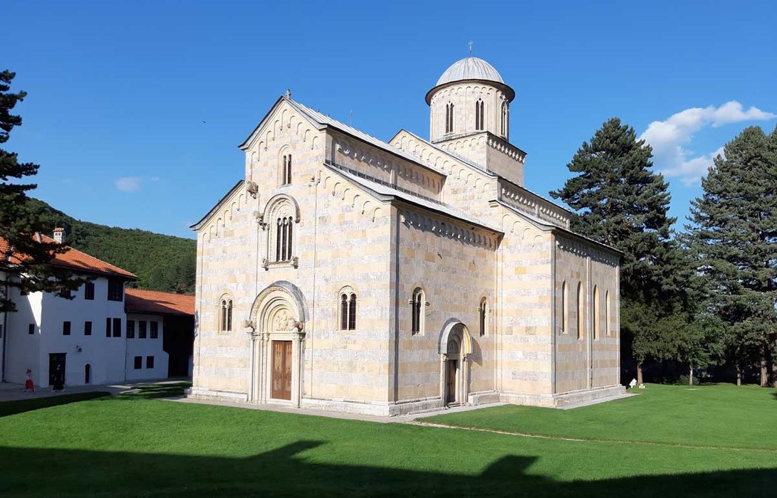 Manastir Visoki Decani Kim Kosovo I Metohija