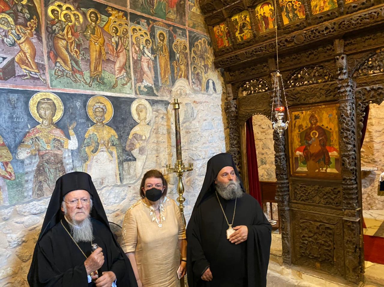 Επίσκεψη στη Μονή Αγίου Νικολάου των Φιλανθρωπηνών