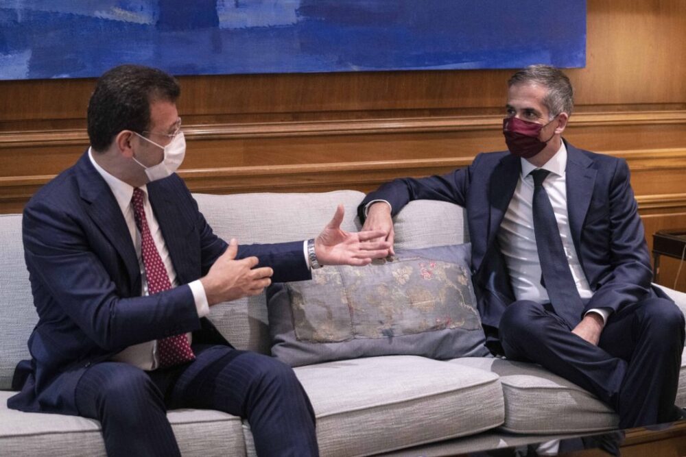 Ekrem Imamoglu, Kostas Bakoyannis