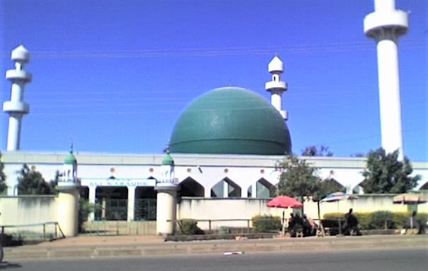 Central Mosque Jos Nigeria. El siddeeq lame Creative Commons