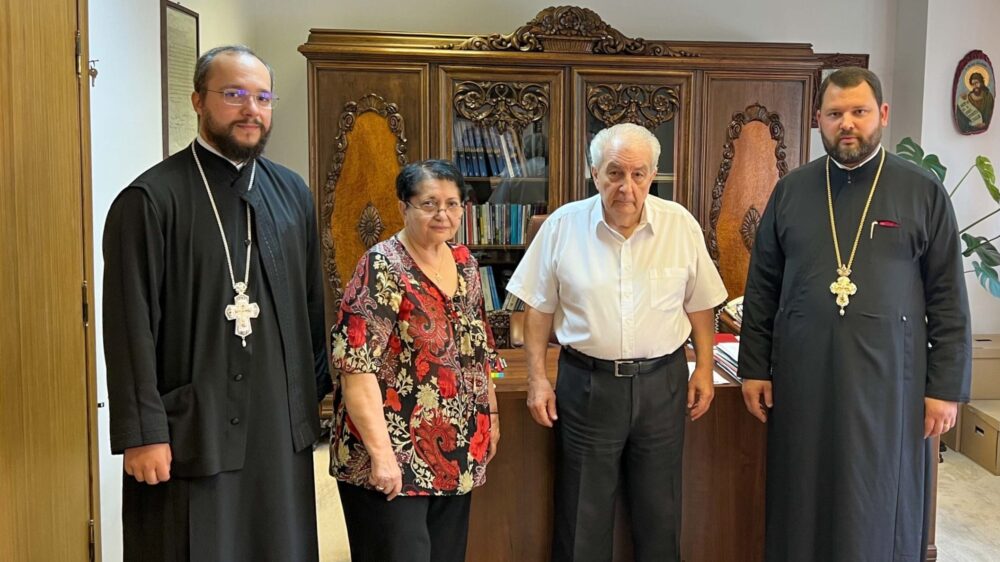 Delegatia Arhiepiscopiei suvevei la Biblioteca Academiei