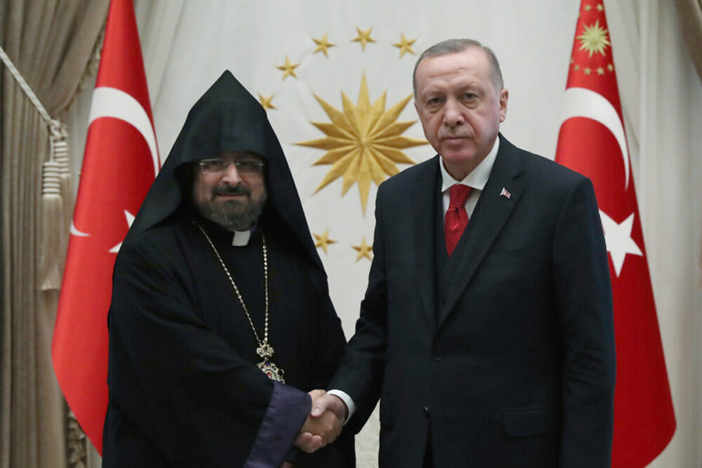 Cumhurbaşkanı Erdoğan, Türkiye Ermenileri Patriği Maşalyan’ı Kabul Etti